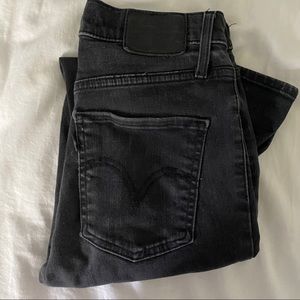 Levi’s Black High Rise Skinny Jeans Size 27